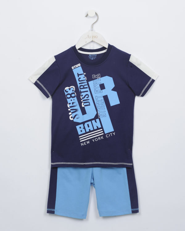 Picture of BJ061 - 2 PCS SET HIGH QUALITY COTTON FOR BOYS